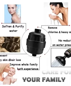 Bathroom, Home Decor, 20 Stage Filtered Shower Head 7 Modes High Pressure Filter Shower Head For Hard Water Remove Chlorine And Harmful Substances