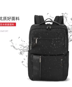 Bags#Luggage, 2021 New Design Black Business Laptop Backpack With Waterproof Function 13 Inch Laptop Back