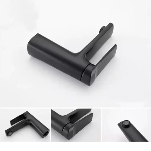 Bathroom, Home Decor, American Cupc Ware Hot And Cold Bathroom Faucets Buy Brass Single Hole Black Basin Mixer Faucet For Bathroom Hotel Villa