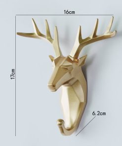 Home Improvement, Home use, Animal Head Hooks Wall Decor