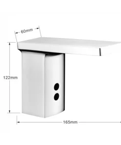 Bathroom, Home Decor, Automatic Motion Sensor Touchless Bathroom Faucet Activated Sink Water Tap Electronic Infared Hands Free Sink Basin Faucet