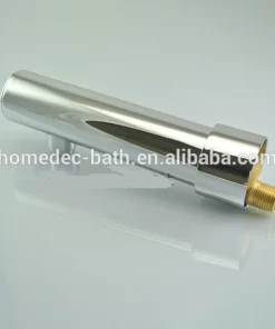 Bathroom, Home Decor, Automatic Sensor Faucet Brass Chrome Wall Mount One Handle Cold Water Basin Faucet Tap