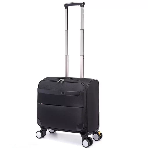Bags, Leather Bags, Aviation Universal Wheeled Aluminum Alloy Pull Rod 18