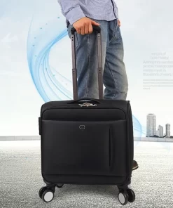 Bags, Leather Bags, Aviation Universal Wheeled Aluminum Alloy Pull Rod 18