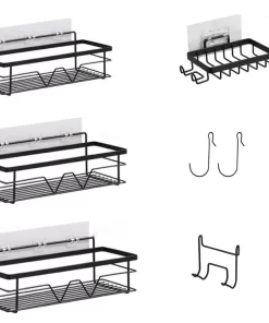 Bathroom, Home Decor, Bathroom Accessories Hot Sale High Quality Stainless Steel Shelf Storage Rack