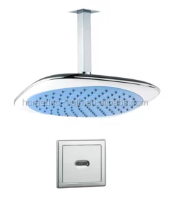 Bathroom, Home Decor, Bathroom Automatic Touchless Sensor Rainfall Shower Head Set
