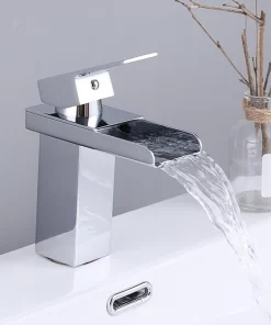 Bathroom, Home Decor, Bathroom Brushed Nickle Black Golden Tall High Sus Stainless Steel 304 Basin Faucet Taps