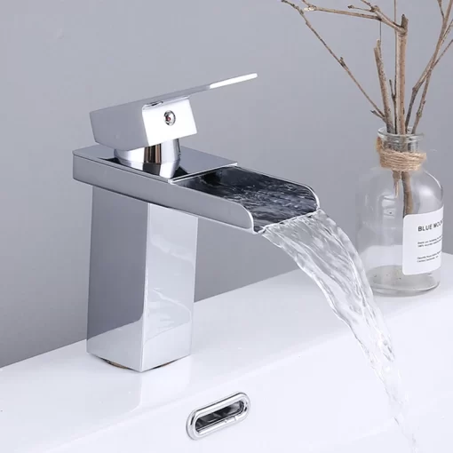 Bathroom, Home Decor, Bathroom Brushed Nickle Black Golden Tall High Sus Stainless Steel 304 Basin Faucet Taps