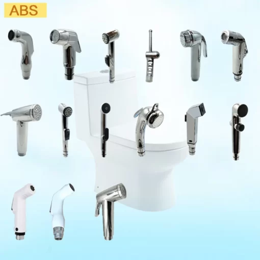 Bathroom, Home Decor, Bathroom Handheld Toilet Bidet Sprayer Set Hand Shattaf Sprayer Abs Portable Kit Toilet Bidet Set Toilet Water Sprayer