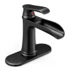 Bathroom, Home Decor, Bathroom Wash Basin Faucet Hot And Cold Mixer Brass Single Handle Bathroom Faucets