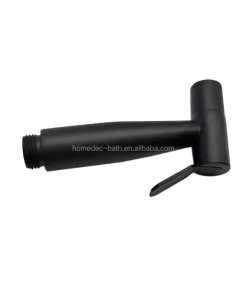 Bathroom, Home Decor, Bathroom /basin Stainless Steel Black Color Toilet Bidet Sprayer