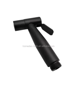 Bathroom, Home Decor, Bathroom /basin Stainless Steel Black Color Toilet Bidet Sprayer