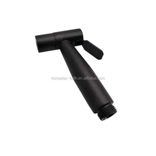 Bathroom, Home Decor, Bathroom /basin Stainless Steel Black Color Toilet Bidet Sprayer