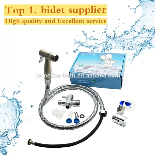 Bathroom, Home Decor, Bidet Sprayer Handheld Cloth Diaper Toilet Spray Gun Washer Stainless Steel Shattaf Set For Personal Hygiene