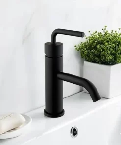 Bathroom, Home Decor, Black Bathroom Sink Faucet Single Handle  Wash Basin Faucet