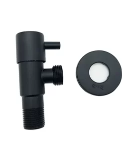 Bathroom, Home Decor, Black Hand Held Bidet Sprayer Bidet Angle Valve Set Muslim Portable Shattaf Set