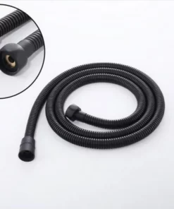 Bathroom, Home Decor, Black Hand Held Bidet Sprayer Bidet Angle Valve Set Muslim Portable Shattaf Set