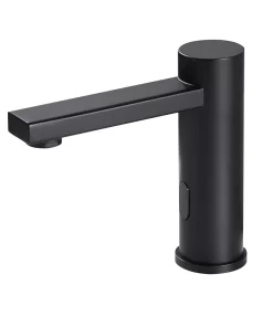 Bathroom, Home Decor, Black Smart Automatic Sensor Infrared Bathroom Water Tap Touchless Induction Basin Faucet