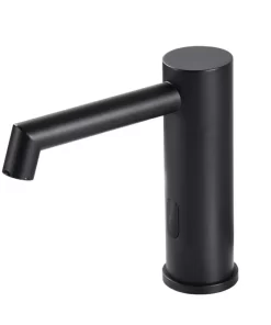Bathroom, Home Decor, Black Smart Automatic Sensor Infrared Bathroom Water Tap Touchless Induction Basin Faucet