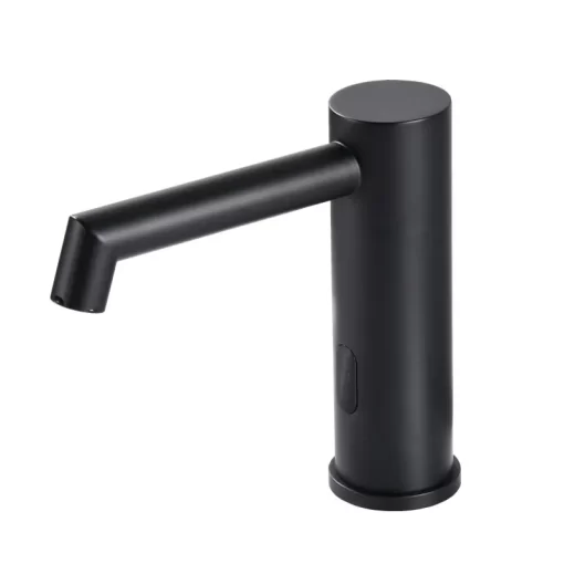 Bathroom, Home Decor, Black Smart Automatic Sensor Infrared Bathroom Water Tap Touchless Induction Basin Faucet
