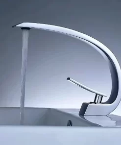 Bathroom, Home Decor, Black Vessel Sink Faucet Modern Bathroom Faucet Basin Mixer Taps