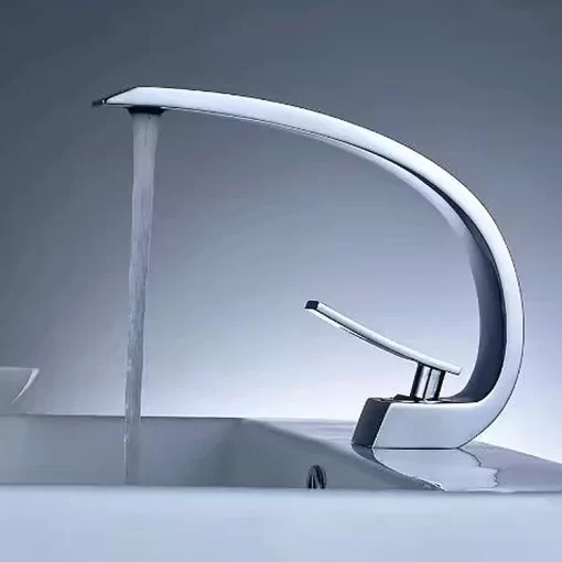 Bathroom, Home Decor, Black Vessel Sink Faucet Modern Bathroom Faucet Basin Mixer Taps