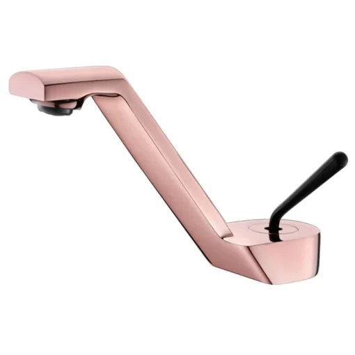 Bathroom, Home Decor, Brass Bathroom Basin Faucet With Waterfall Spout Single Handle Lavatory Vessel Sink Faucet