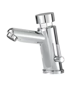 Bathroom, Home Decor, Brass Hot And Cold Self Closing Tap Basin Faucet Time Delay Sink Mixer