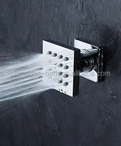 Bathroom, Home Decor, Brass Shower Body Jets Message Shower Sprayer Body Shower Set