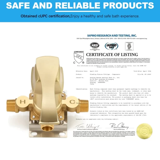 Bathroom, Home Decor, Brushed Gold Antique Shower Mixer Valves Wall Mount Bathroom Copper Faucet Shower Mixer Fixtures Rough In Valve And Trim Kit