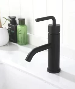 Bathroom, Home Decor, Chrome  Bathroom Sink Faucet Single Handle  Wash Basin Faucet