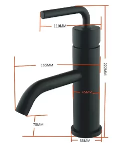 Bathroom, Home Decor, Chrome  Bathroom Sink Faucet Single Handle  Wash Basin Faucet