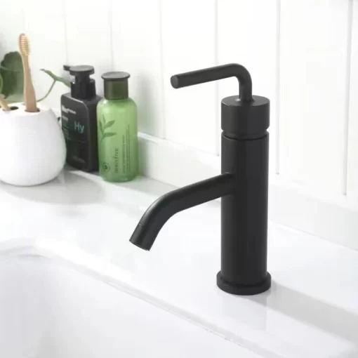 Bathroom, Home Decor, Chrome  Bathroom Sink Faucet Single Handle  Wash Basin Faucet