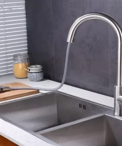 Bathroom, Home Decor, Commercial Washing 2 Functions Smart Touch Sensor Faucet Pull Out Sprayer Kitchen Taps Sink Faucet Kitchen Faucet