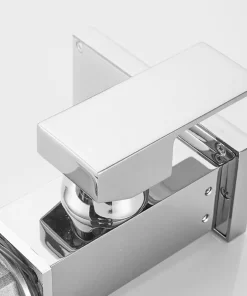 Bathroom, Home Decor, Deck Mounted Square Led Tap Light Basin Sink Faucets