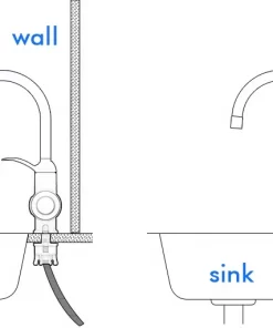 Bathroom, Home Decor, Fast Heat Electric Hot Water Tap Heater 3s Instant Kitchen Faucets With Led Digital Display