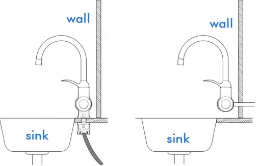 Bathroom, Home Decor, Fast Heat Electric Hot Water Tap Heater 3s Instant Kitchen Faucets With Led Digital Display