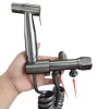 Bathroom, Home Decor, Gun Metal Sus304 Stainless Steel Handheld Shataff Bidet Toilet Sprayer Gun Set For Toilet