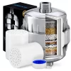 Bathroom, Home Decor, High Quality 15 18 20 Stage Shower Head Filter Remove Chlorine And Water Softener Filtered Replacement With Vitamin C