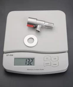 Bathroom, Home Decor, High Quality 304 Stainless Steel Angle Water Stop Valve G1/2