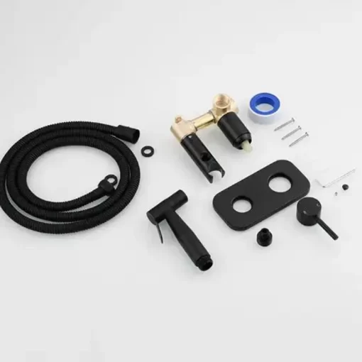 Bathroom, Home Decor, Hot Sale Brass Handheld Toilet Bidet Sprayer Set For Toilet Bidet Faucet Diaper Sprayer Set With Hose Attachment