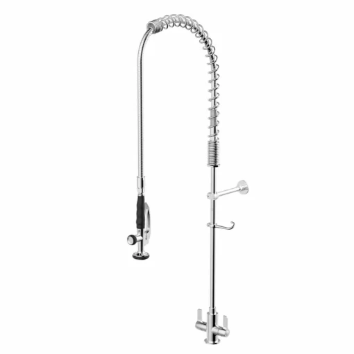 Bathroom, Home Decor, Industry Single Deck Mount Prerinse Faucet Pre Rinse Kitchen Faucet