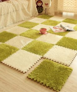 Convenience, Home use, Interlocking Foam Mats Plush Mat
