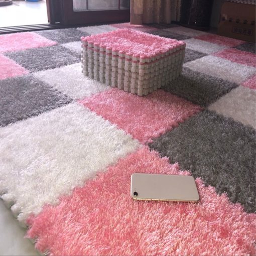 Convenience, Home use, Interlocking Foam Mats Plush Mat