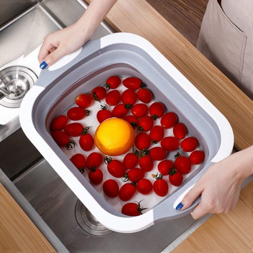 Convenience, Home use, Kitchen Cutting Board Drain Organizer