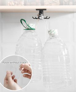 Convenience, Home use, Kitchen Hook Multipurpose Rotating Hanger