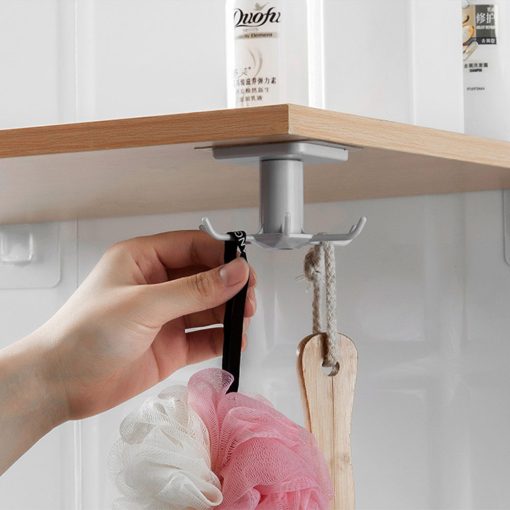 Convenience, Home use, Kitchen Hook Multipurpose Rotating Hanger