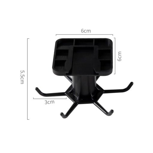 Convenience, Home use, Kitchen Hook Multipurpose Rotating Hanger