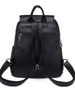 For Her, Gifts, Ladies Leather Rucksack Casual Backpack