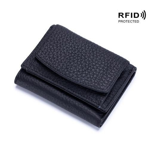 Convenience, Home use, Ladies RFID Wallet With Coin Pocket